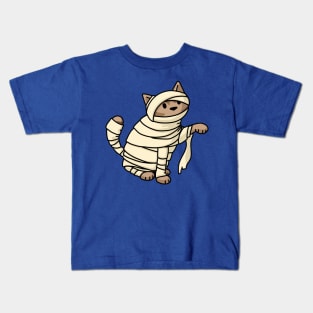 Mummy Cat Kids T-Shirt